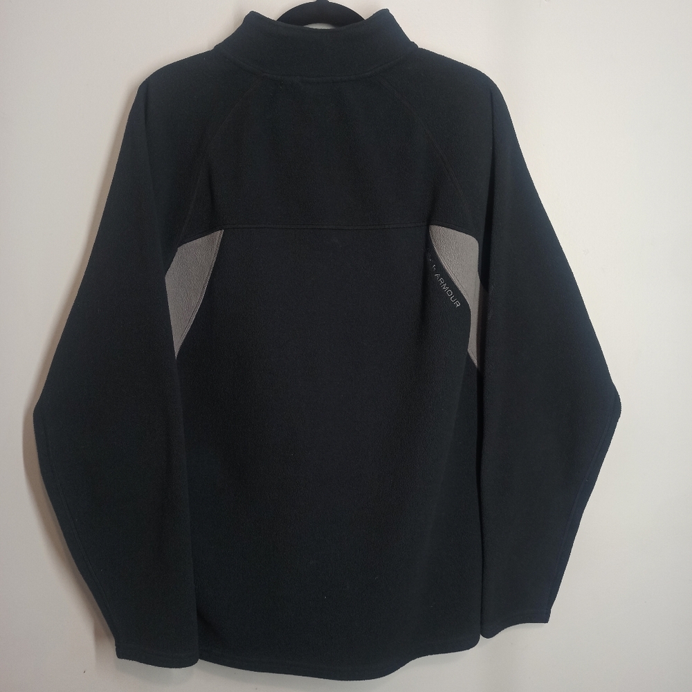 Under Armour Black and Gray Pullover Sweatshirt. Size Large - Picture 7 of 14